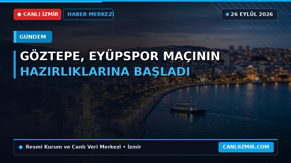 Göztepe futbol takımı antrenmanı