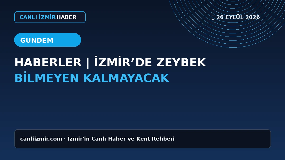 İzmir'de zeybek dansı eğitimine katılan bireyler