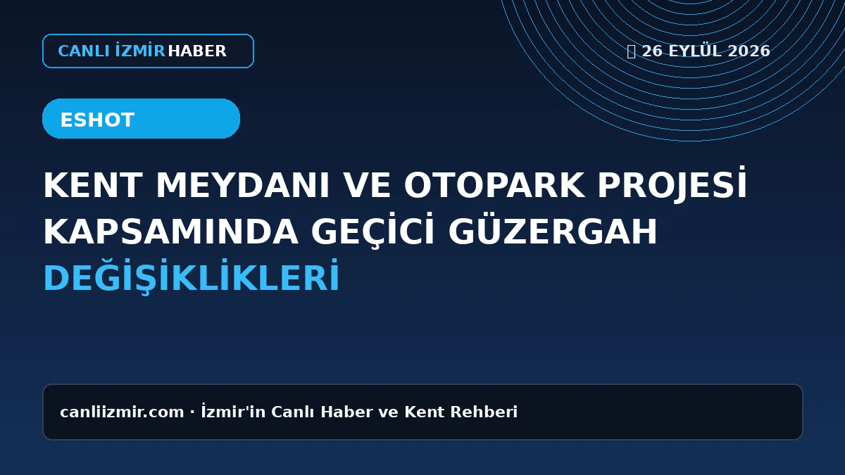 İzmir Kent Meydanı Projesi ile ilgili görsel
