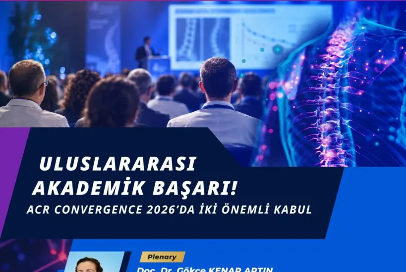 Dokuz Eylul Üniversitesi Romatoloji Bilim Dalı ACR Convergence 2026 etkinliği