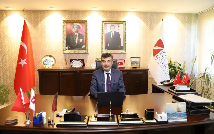 İzmir Kâtip Çelebi Üniversitesi yeni rektörü Prof. Dr. Mustafa Balcı